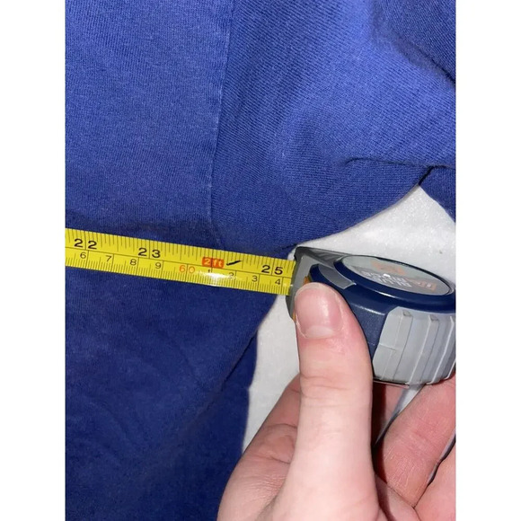 Vintage Indianapolis Colts Shirt Mens 2XL Blue White Graphic Faded Oversized Y2K - Picture 2 of 5